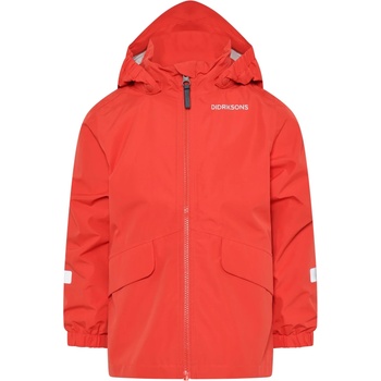 Didriksons Детско водоустойчиво яке Didriksons Kid's Norma Jacket 3 Waterproof jacket - Paprika - размер 100 (703-4437-1413)