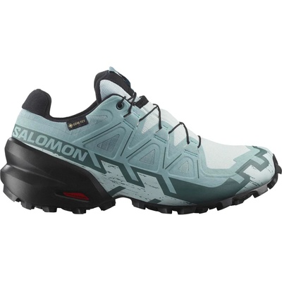 Salomon Дамски маратонки Salomon Women's Speedcross 6 Gore-Tex Trail running shoes - Ballad Blue / Black / Tourmaline - размер 43 1/3 (EU) (123-0974-1422)