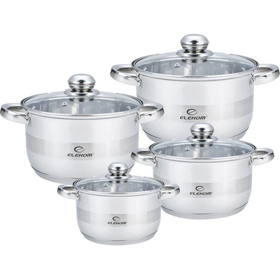 Elekom Комплект тенджери ЕК 1824 СТ (ek 1824 СТ)