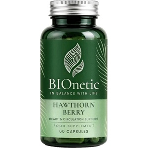 BIOnetic Hawthorn Berry, 60 капсули, BIOnetic