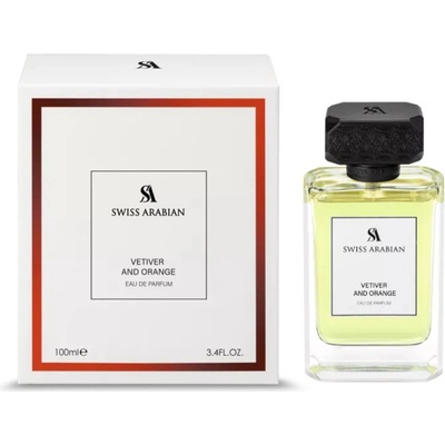 Swiss Arabian Vetiver and Orange parfémovaná voda pánská 100 ml