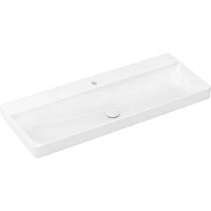 Hansgrohe Xelu Q - Умивалник 120x48 см, без преливник, с отвор за смесител, SmartClean, бял 61108450 (61108450)