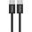 Hama Кабел за зареждане "Fabric", USB-C - USB-C, 1 m, Nylon, черен (HAMA-195002)