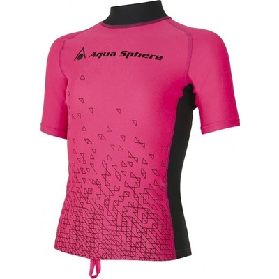 Aqua Sphere Bix Rash Guard Pink Bright Pink