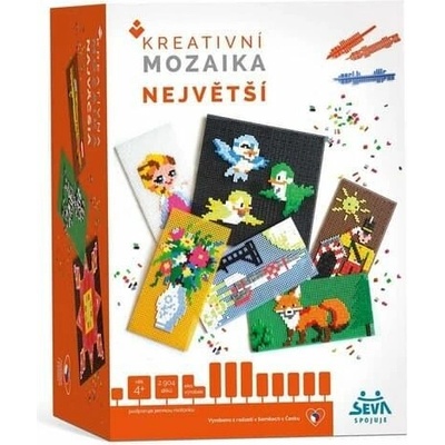 Mozaika SEVA největší plast 2904 dílků