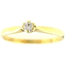 Zlatnictví Smaragd zlatý prsten V54