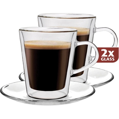 Maxxo Lungo 2dílná sada termo skleniček 220 ml – Zboží Dáma