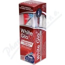 Zubné pasty White Glo Profesionálne bieliaca zubná pasta 150 g + kefka na zuby a medzizubné kefky