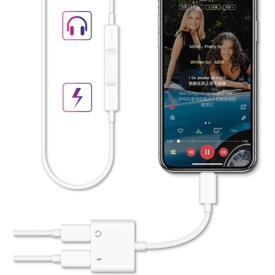 Rozbočovací adaptér 2x Apple lightning