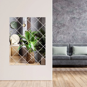 Art Gift Decor Огледален стикер за стена Огледална рефлексия