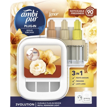 Ambi Pur 3Volution elektrický osviežovač vzduchu Gold Orchid 20 ml