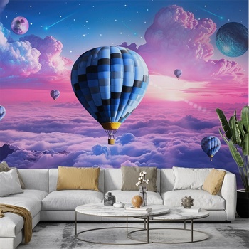 Image 1 of Art Gift Decor Детски Фототапет - Пътуване във времето