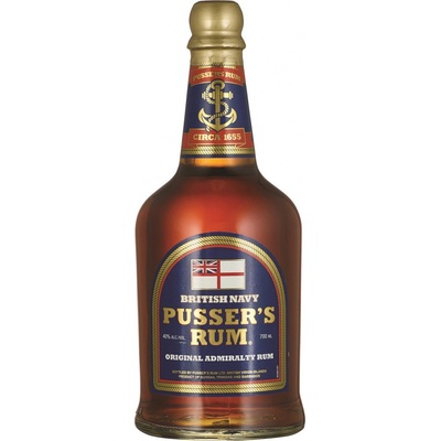 Pusser's Original Admiralty Rum 40% 0,7 l (čistá fľaša)