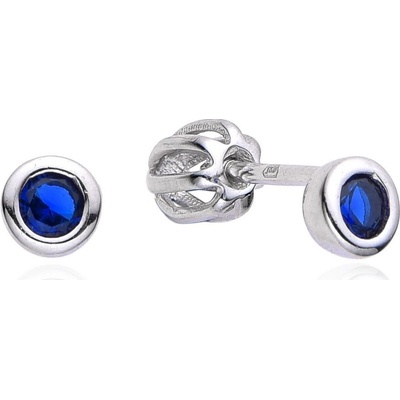 Jan Kos jewellery stříbrné náušnice MHT-3459/SM00