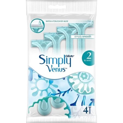 Gillette Simply Venus 2 Satin Care Дамски самобръсначки от серията "Venus" 1бр