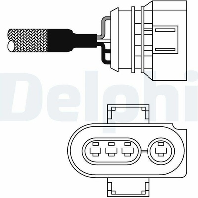 Lambda sonda DELPHI ES10987-12B1