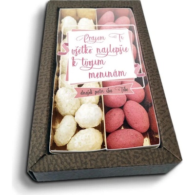 Sablio Mandle v čokoláde Přeji ti vše nejlepší k tvému svátku 2 x 80 g