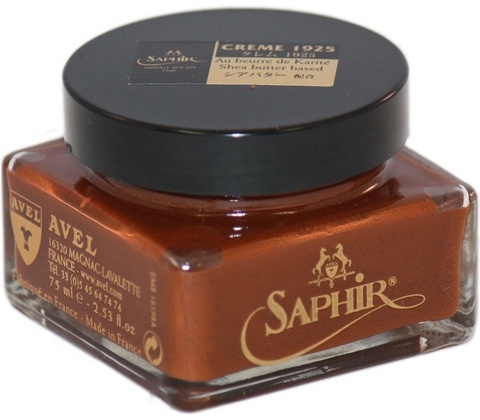 Saphir Krém na boty Pommadier koňak 75ml