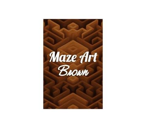 Maze Art: Brown