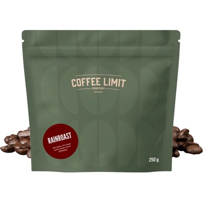 COFFEE LIMIT rainforest - Кафе на зърна 250 г