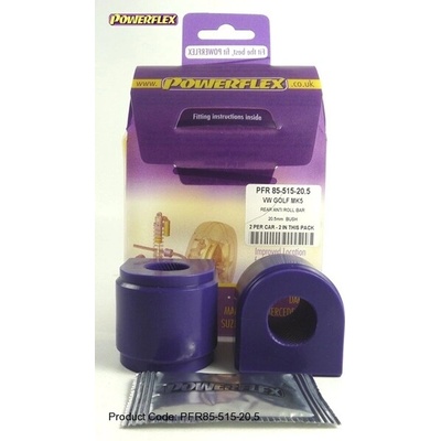 Powerflex Silentbloky VW Passat CC 35 (09-) Rear Anti Roll Bar Bush 20,5mm (15)