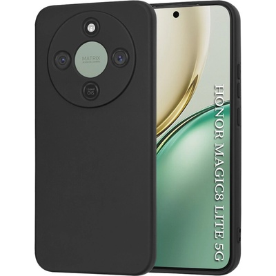 Techsuit - SoftFlex silikonový kryt pro Honor Magic8 Lite – černý – Zbozi.Blesk.cz