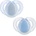 Tommee Tippee Ортодонтични залъгалки Tommee Tippee - Night Time, 6-18 м, 2 броя, сини (43336299)