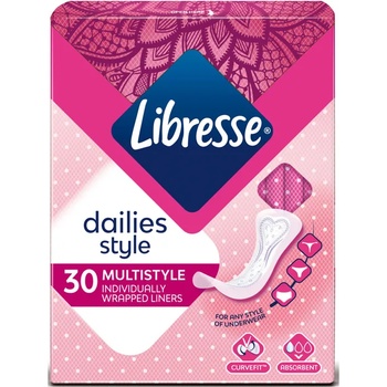 Libresse ежедневни дамски превръзки, Multistyle, 30 броя