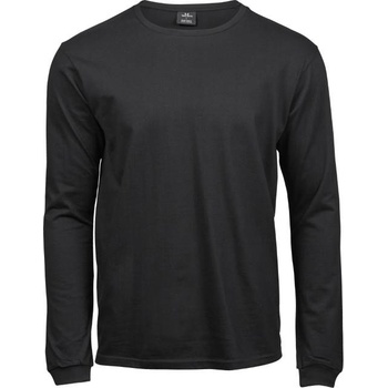 TEE JAYS Мъжка тениска с дълъг ръкав tee jays tj8007 sof tee - черна s (18800700201)