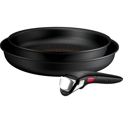 Súprava panvíc INGENIO EXCELLENCE FUSION 24 + 28 cm, sada 3 ks, nepriľnavá, Tefal