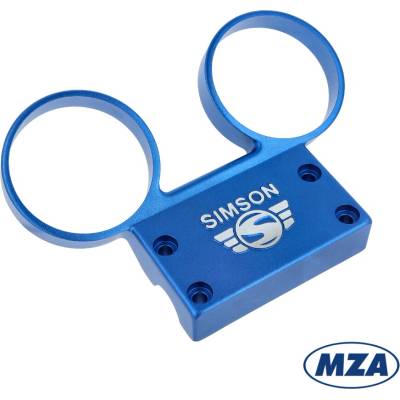 Držák přístrojů, MODRÝ HLINÍK (MZA) - Simson S50, S51, S53, S70