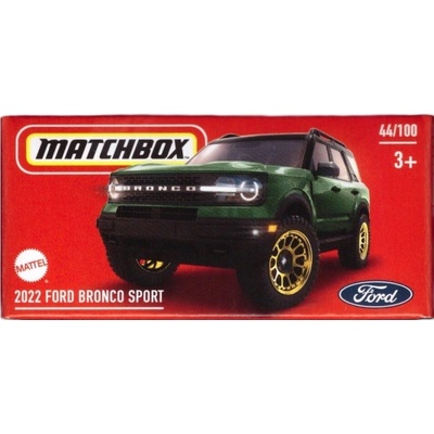 MATCHBOX Ford Bronco zelený 2022 1:64