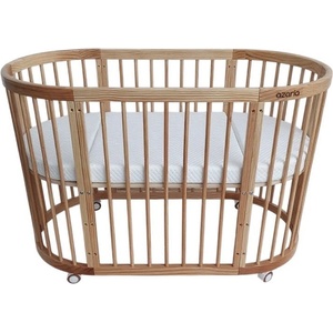Azaria Бебешка кошара 8 в 1 Azaria - Multi, с матрак, Natural (524125251) - ozone