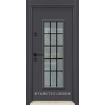 Starsteeldoor Блиндирана врата Outdoor - LP Антрацит WIN с термомост (цена без монтаж)