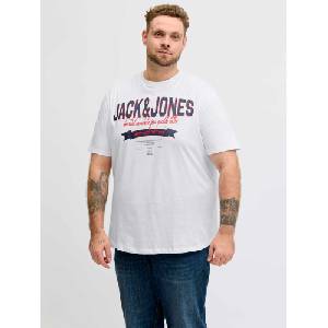 JACK & JONES Тениска jjelogo tee ss o-neck 2 col ss26 sn pls