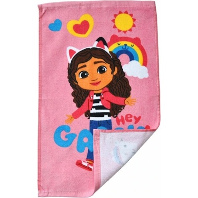 Carbotex dětský ručník Gábinin Kouzelný Domek Ahoj Gábi 30 x 50 cm
