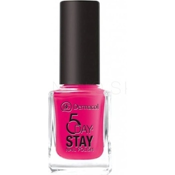 Dermacol 5 Day Stay dlhotrvajúci lak na nechty 38 Cherry Blossom 11 ml
