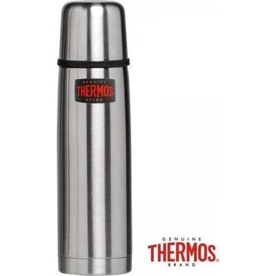 Thermos termoska s tlačítkovým uzávěrem a šálkem nerez 1 l