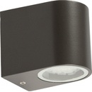 Zahradní lampy Outdoor LED wall light from stainless steel with two lights