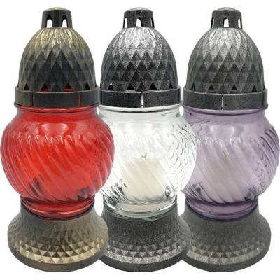 Cintorínske sklo 22cm vklad 40g 12h. mix farieb