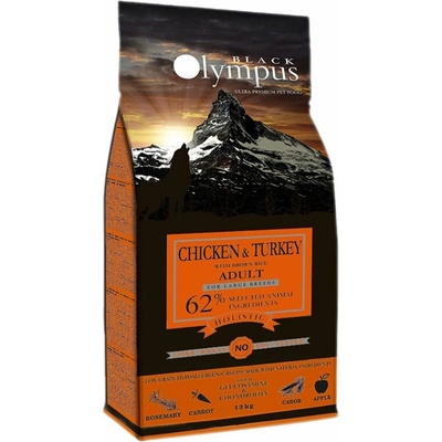 Black Olympus Adult Maxi Chicken & Brown Rice 12 kg
