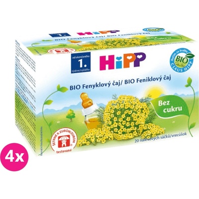 HIPP Bio Feniklový 20 x 1,5 g 4 x