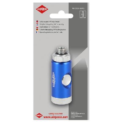 Бързо съединение 1/4" външна резба 43e752 (43e752)