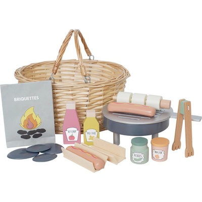 JaBaDaBaDo BBQ set v košíku