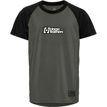 Horsefeathers Детски bike дрес Spike - chimera/black Horsefeathers | Siv | Момчешки | M