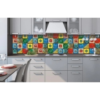 DIMEX ART Фототапет за кухня - лисабонски плочки 260 x 60 см