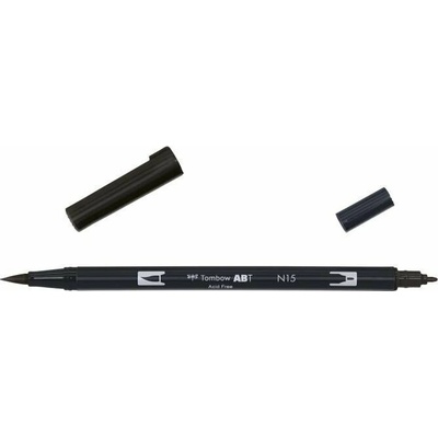 Tombow Oboustranný štětcový fix ABT - black