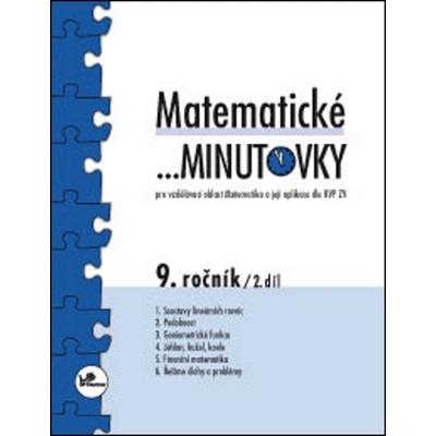 Matematické minutovky 9. ročník / 2. díl