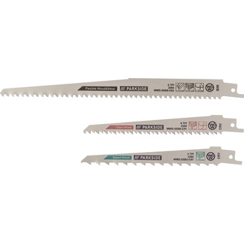 PARKSIDE Sada pilových listů PFSZ 3 B1 3dílná dřevo a plast