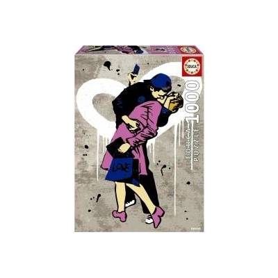 Educa Пъзел Educa EL BESO, CHICO DE LA TELEVISIÓN 1000 Части